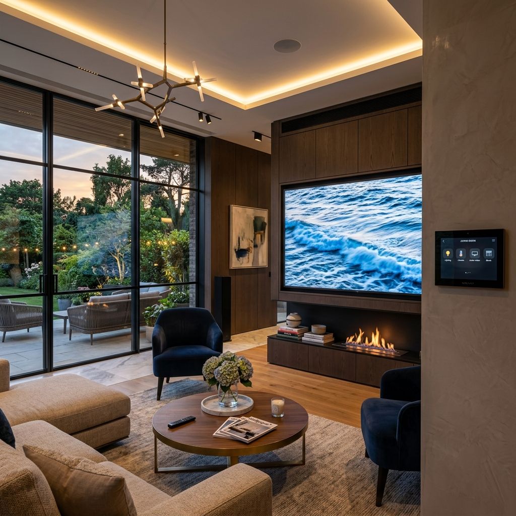 Automação residencial e som